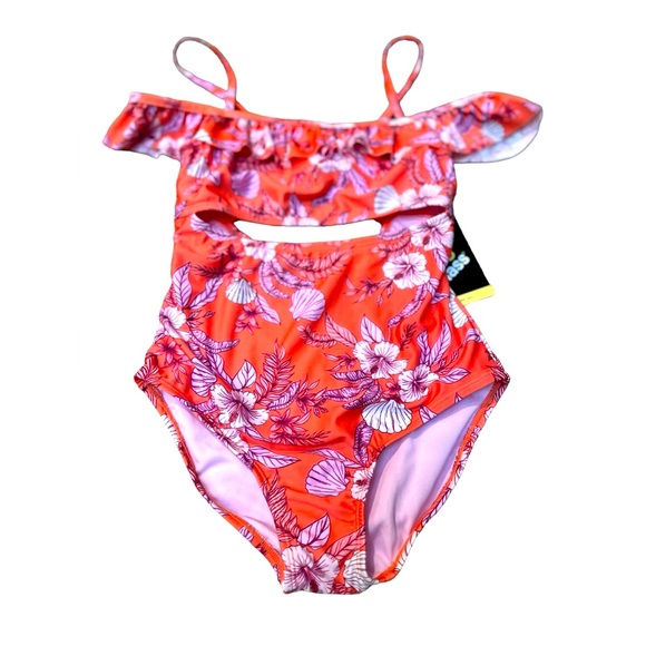art class Other - Art Class girls size 7/8 NWT one piece swimsuit coral and purple